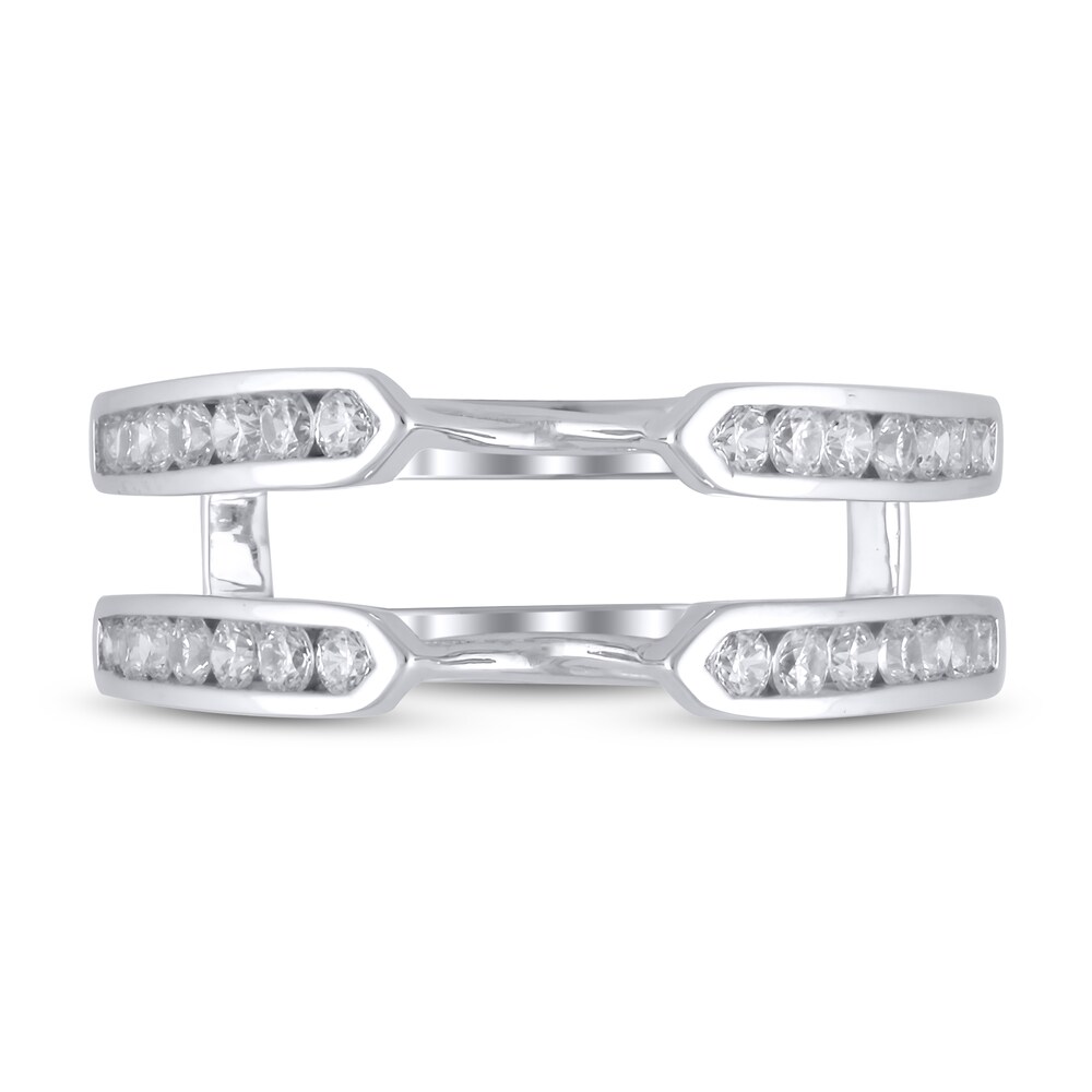 Diamond Enhancer Ring 1/2 ct tw Round 14K White Gold KMFKN57J Diamond Enhancer Ring 1/2 ct tw Round 14K White Gold KMFKN57J