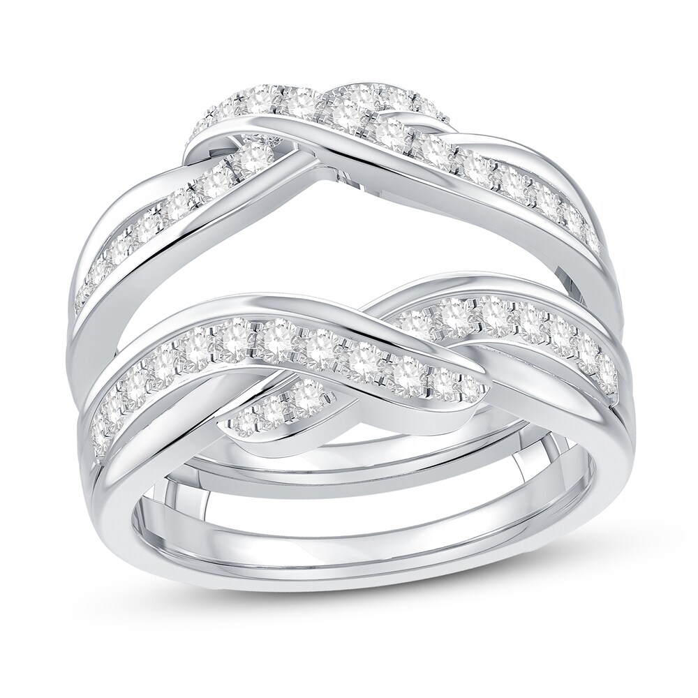 Diamond Enhancer Ring 5/8 ct tw Round 14K White Gold KS38656n Diamond Enhancer Ring 5/8 ct tw Round 14K White Gold KS38656n