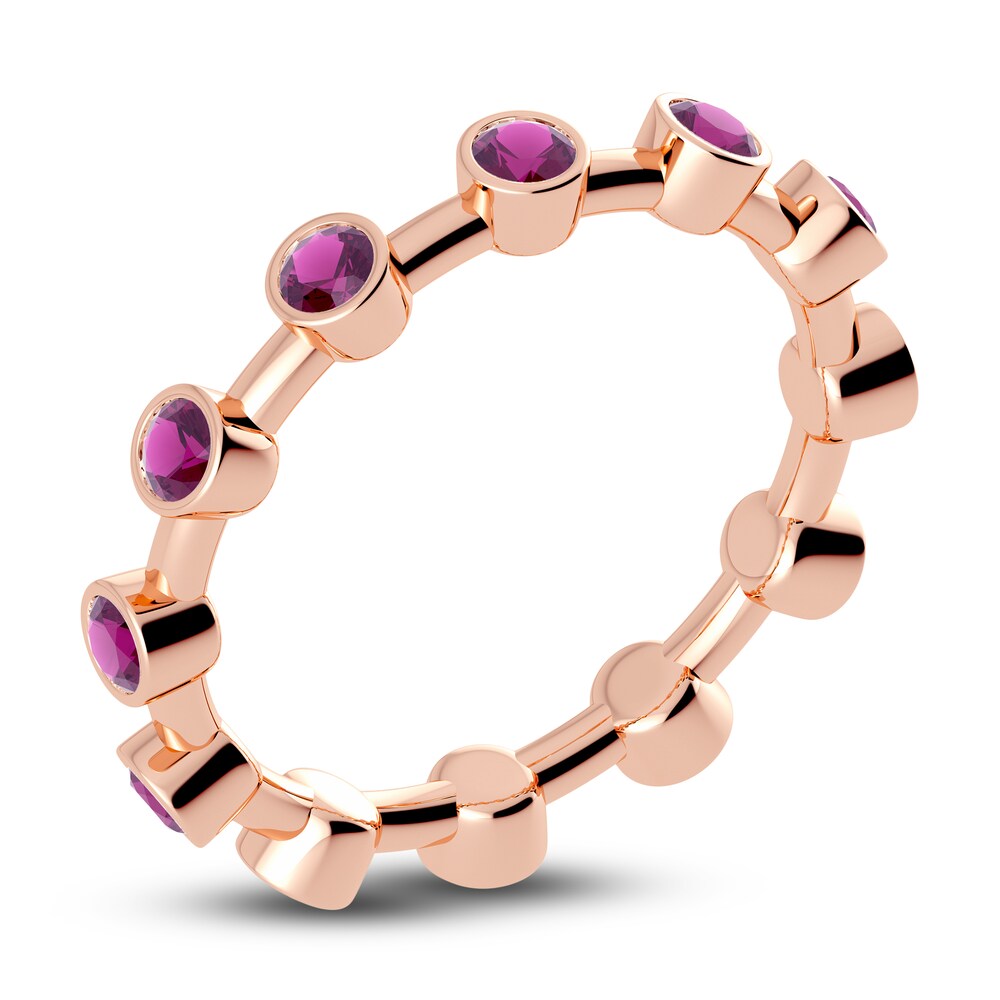 Juliette Maison Natural Rhodalite Garnet Ring 10K Rose Gold KW5RawaH Juliette Maison Natural Rhodalite Garnet Ring 10K Rose Gold KW5RawaH