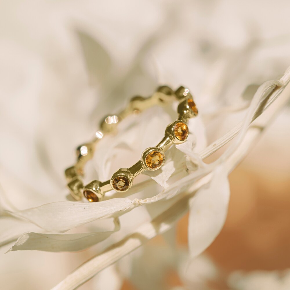 Juliette Maison Natural Rhodalite Garnet Ring 10K White Gold KihPgonh Juliette Maison Natural Rhodalite Garnet Ring 10K White Gold KihPgonh