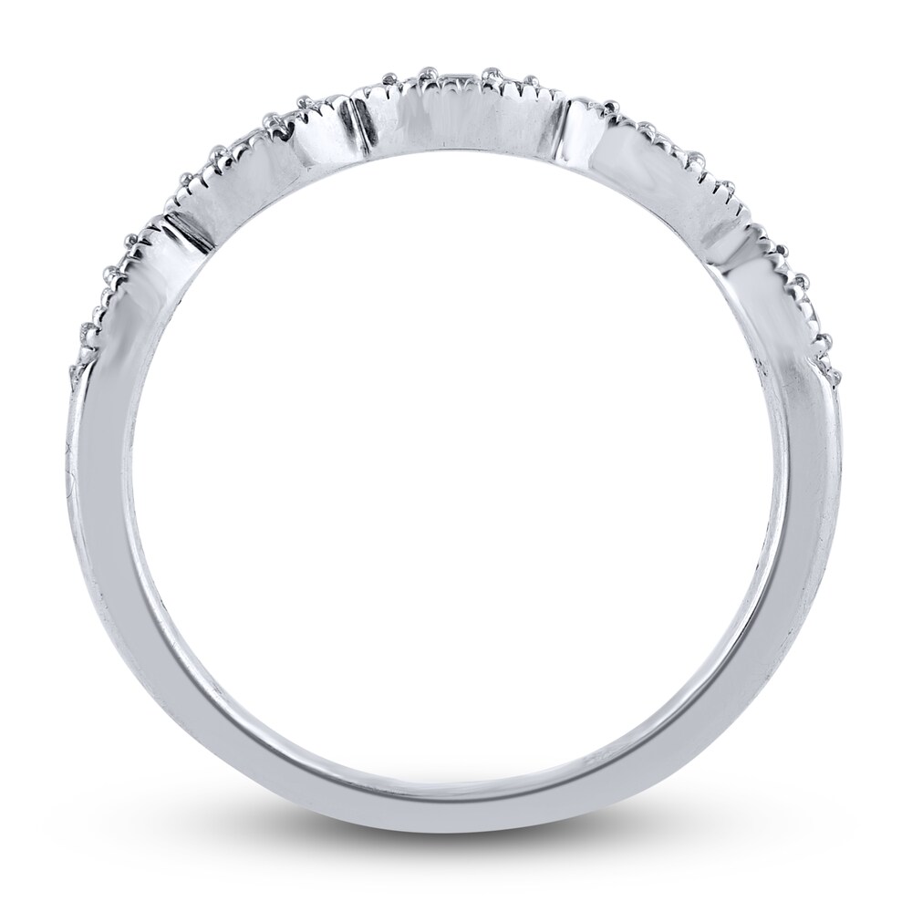 Diamond Wedding Band 1/8 ct tw Round 14K White Gold Kos9qiyN Diamond Wedding Band 1/8 ct tw Round 14K White Gold Kos9qiyN
