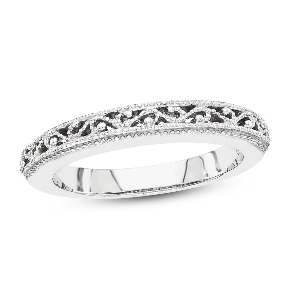 Filigree Band 14K White Gold KrXckbh5 Filigree Band 14K White Gold KrXckbh5