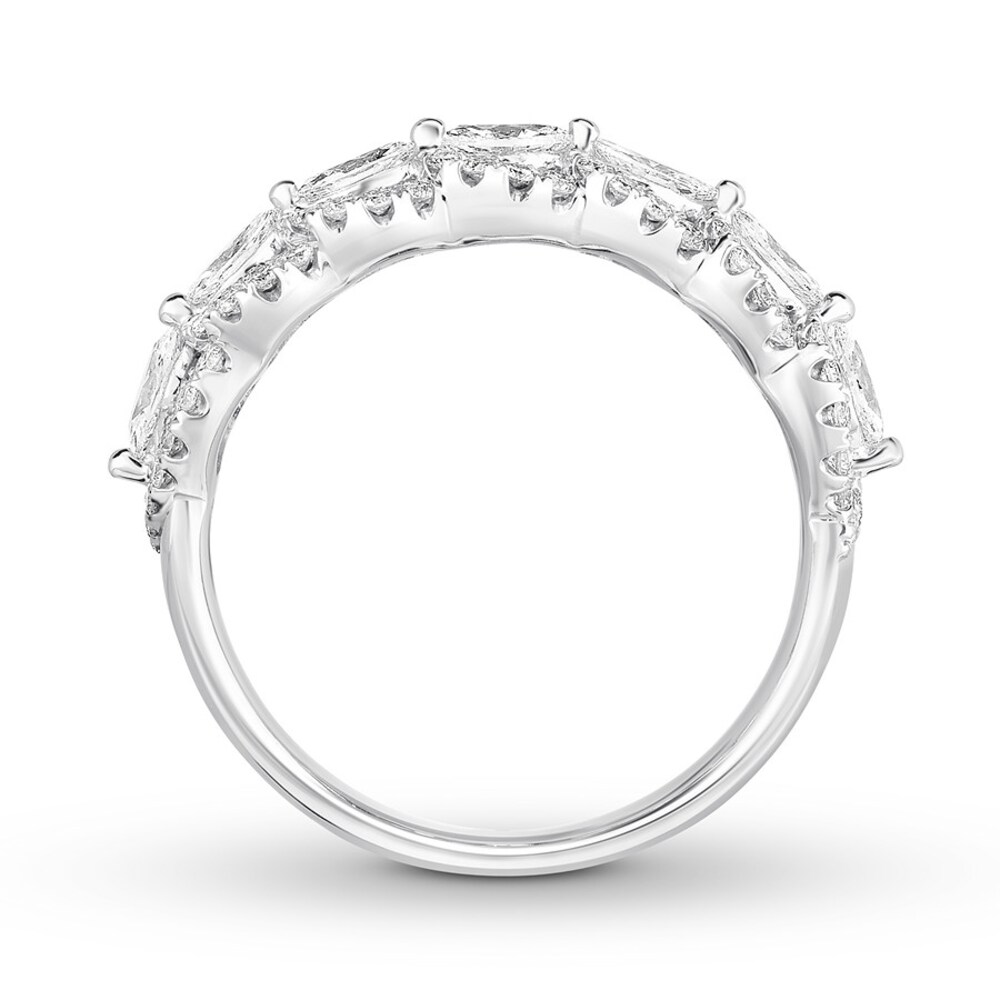 Diamond Ring 3/4 ct tw Marquise/Round 14K White Gold KxD9oDdq Diamond Ring 3/4 ct tw Marquise/Round 14K White Gold KxD9oDdq
