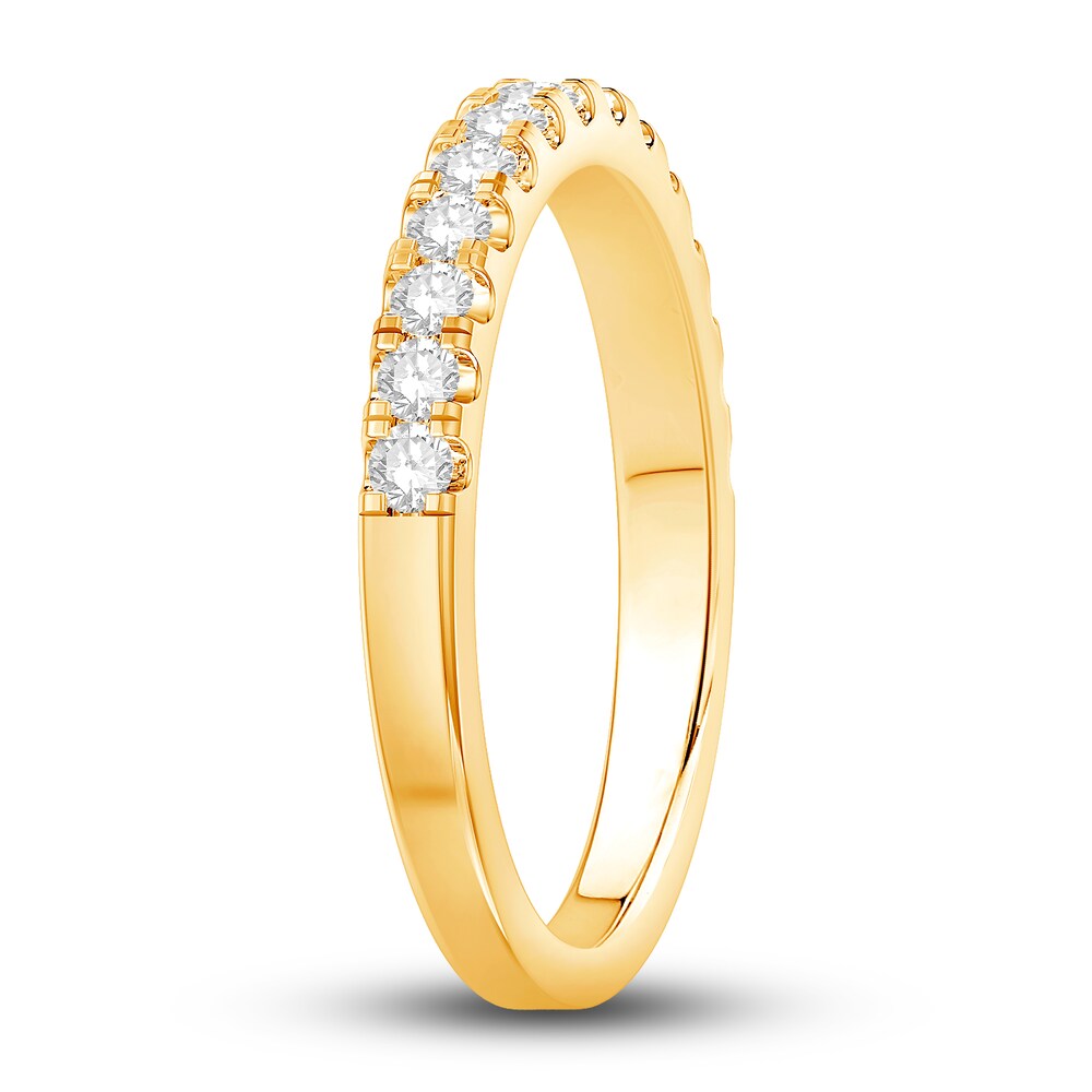 Diamond Anniversary Band 1/2 ct tw Round 14K Yellow Gold LbOFhuJl Diamond Anniversary Band 1/2 ct tw Round 14K Yellow Gold LbOFhuJl