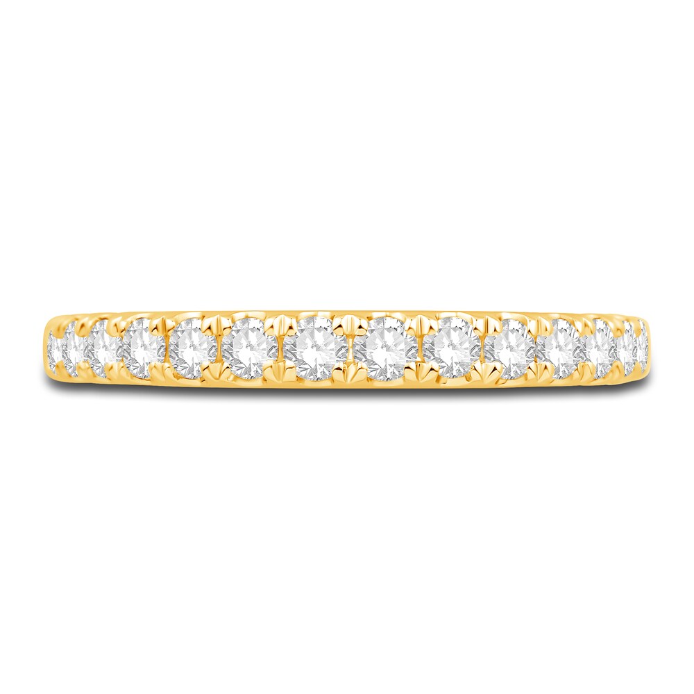 Diamond Anniversary Band 1/2 ct tw Round 14K Yellow Gold LbOFhuJl Diamond Anniversary Band 1/2 ct tw Round 14K Yellow Gold LbOFhuJl