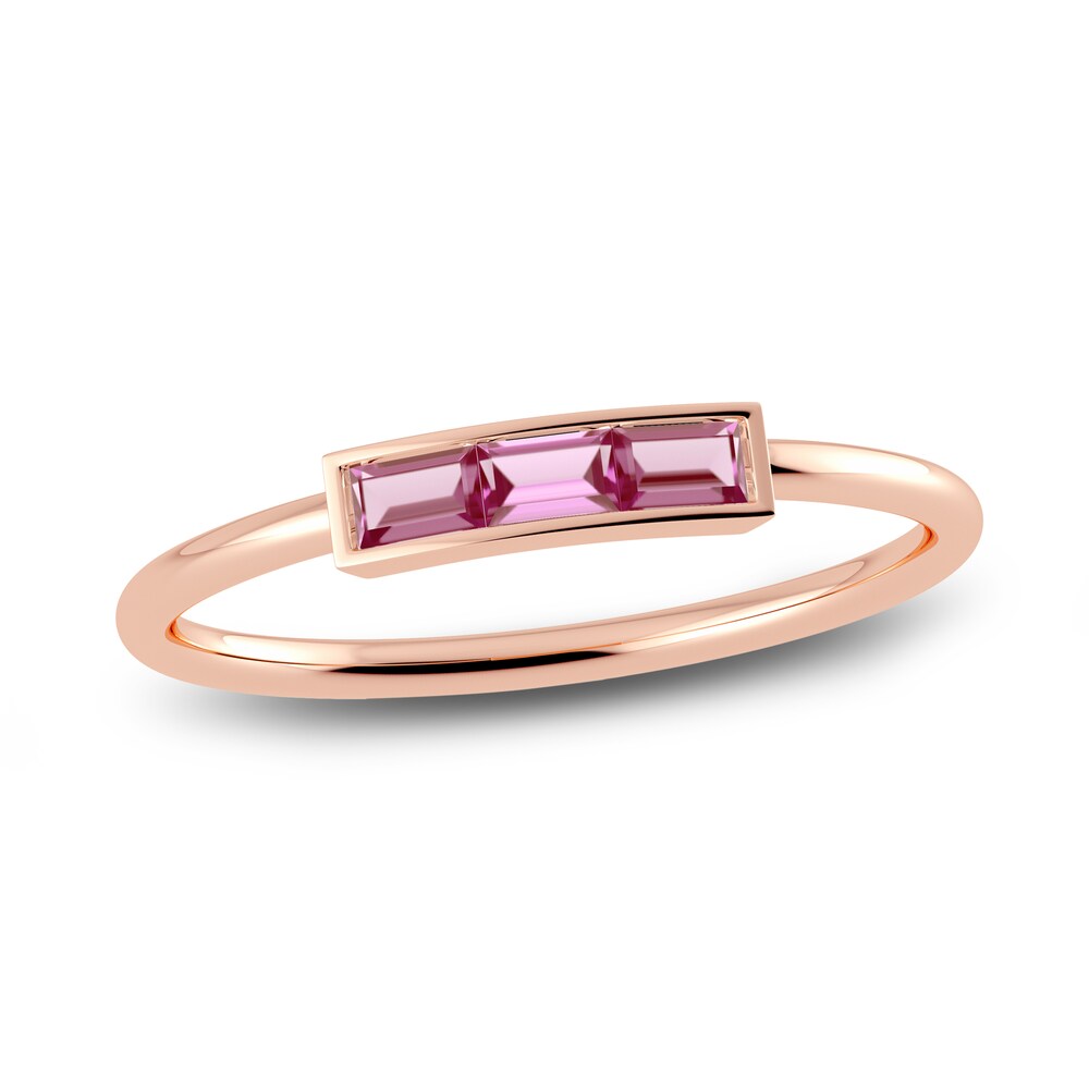 Juliette Maison Natural Pink Tourmaline Baguette Bar Ring 10K Rose Gold LvU9Ykf6 Juliette Maison Natural Pink Tourmaline Baguette Bar Ring 10K Rose Gold LvU9Ykf6