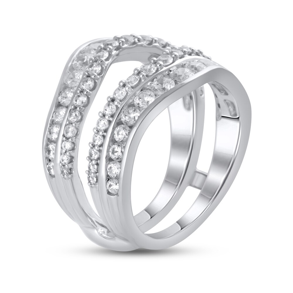 Diamond Enhancer Ring 1-3/4 ct tw Round 14K White Gold M6fLJ7ce Diamond Enhancer Ring 1-3/4 ct tw Round 14K White Gold M6fLJ7ce
