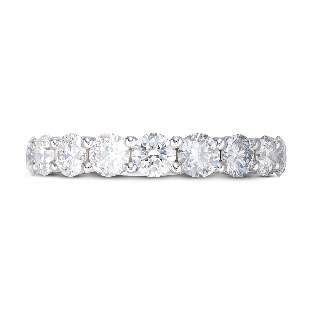 Lab-Created Diamond Wedding Band 1-1/2 ct tw Round 14K White Gold M7lPq1Kh Lab-Created Diamond Wedding Band 1-1/2 ct tw Round 14K White Gold M7lPq1Kh