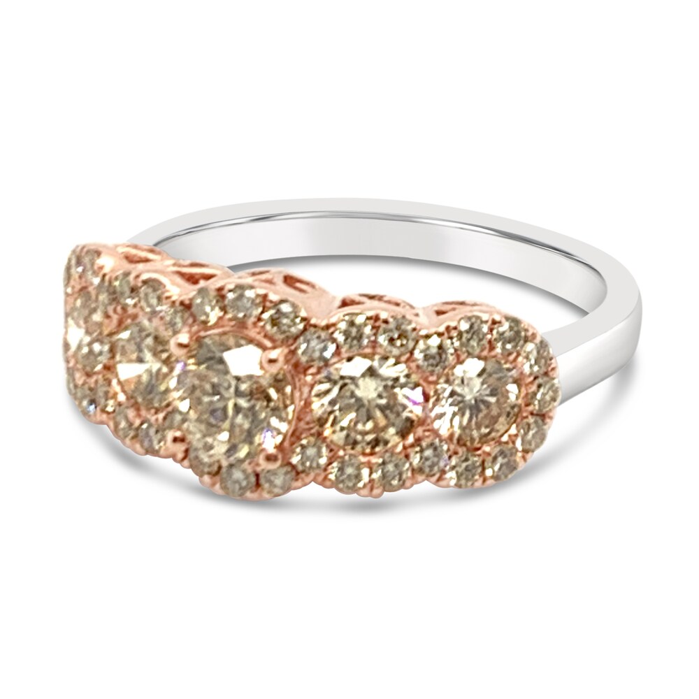 Le Vian Diamond Ring 1-5/8 ct tw Round 14K Two-Tone Gold MGQlnYWq Le Vian Diamond Ring 1-5/8 ct tw Round 14K Two-Tone Gold MGQlnYWq