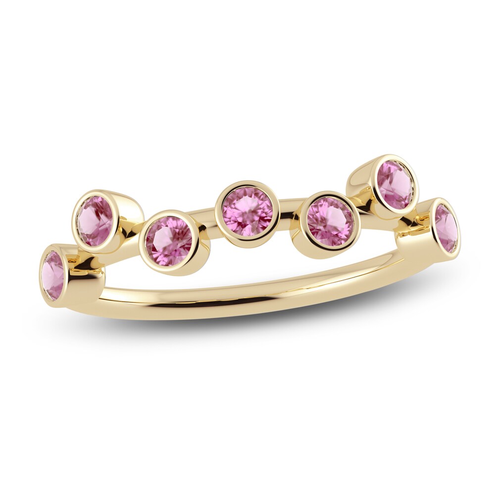 Juliette Maison Natural Pink Tourmaline Ring 10K Yellow Gold MIcqSX72 Juliette Maison Natural Pink Tourmaline Ring 10K Yellow Gold MIcqSX72