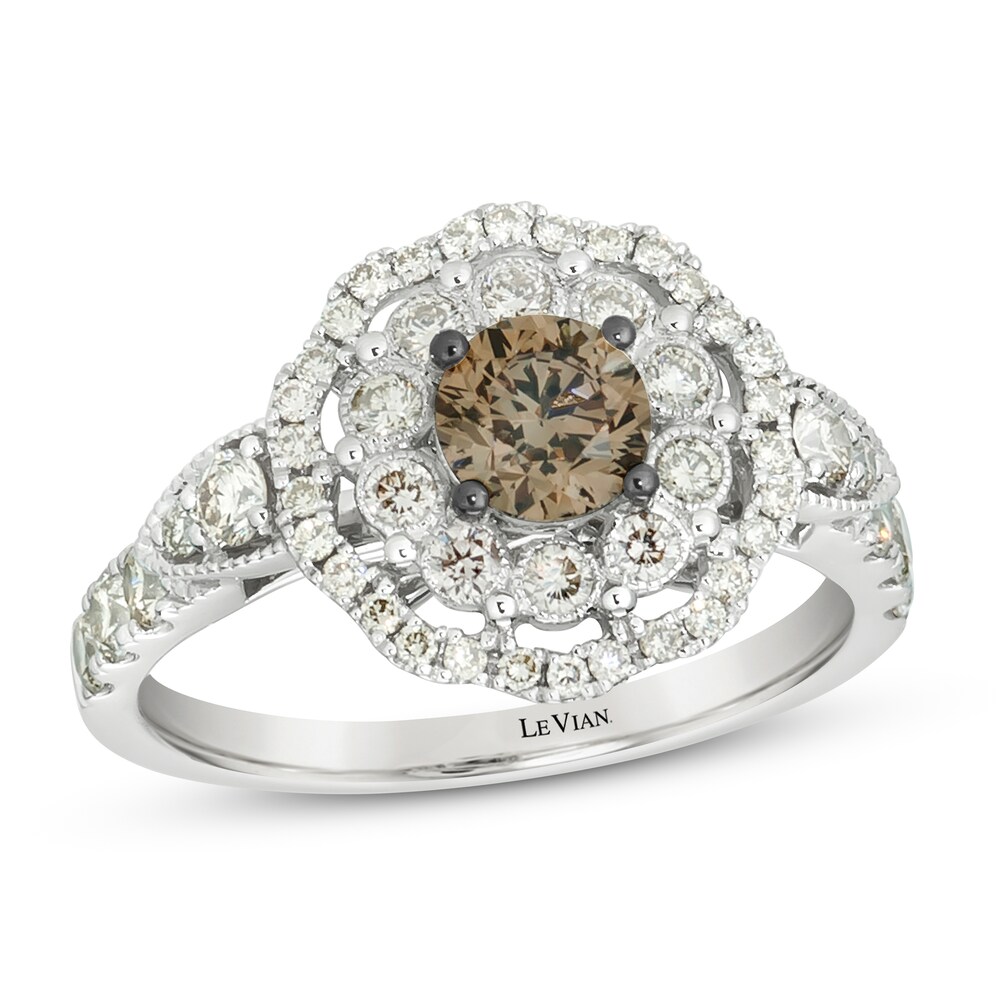 Le Vian Diamond Ring 1-1/3 ct tw 14K Vanilla Gold MK03B0eX Le Vian Diamond Ring 1-1/3 ct tw 14K Vanilla Gold MK03B0eX