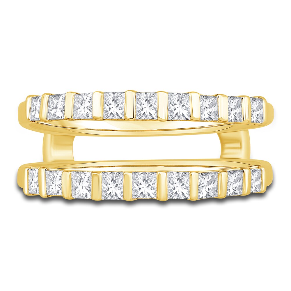 Diamond Enhancer Band 1 ct tw Princess 14K Yellow Gold MV3L697X Diamond Enhancer Band 1 ct tw Princess 14K Yellow Gold MV3L697X