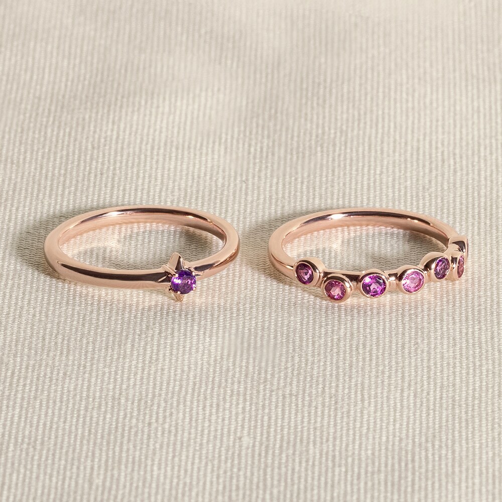 Juliette Maison Natural Ruby & Natural Blue Sapphire Ring 10K Rose Gold Mchhk6Hg Juliette Maison Natural Ruby & Natural Blue Sapphire Ring 10K Rose Gold Mchhk6Hg