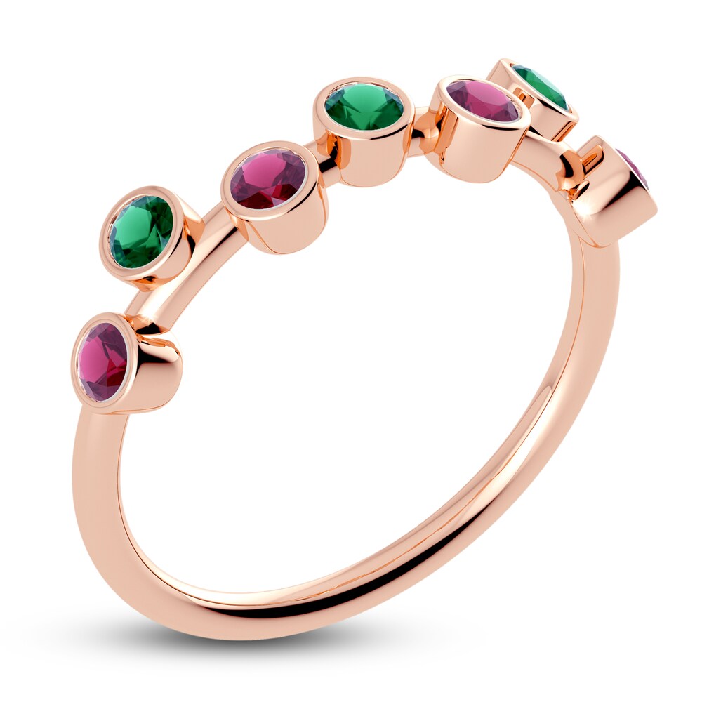 Juliette Maison Natural Emerald & Natural Rhodolite Garnet Ring 10K Rose Gold Mh4cp9xS Juliette Maison Natural Emerald & Natural Rhodolite Garnet Ring 10K Rose Gold Mh4cp9xS
