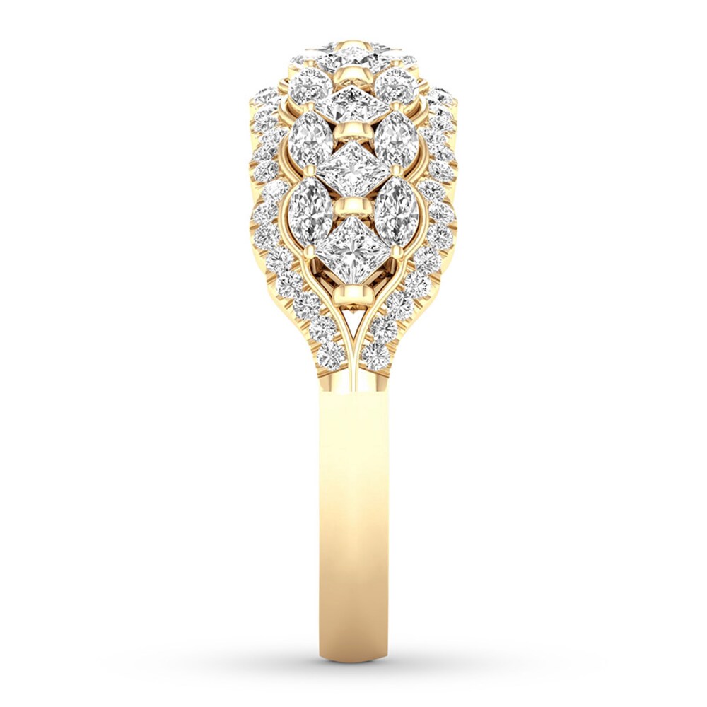Diamond Anniversary Band 1-1/4 carat tw 14K Yellow Gold MuQ3iUEZ Diamond Anniversary Band 1-1/4 carat tw 14K Yellow Gold MuQ3iUEZ