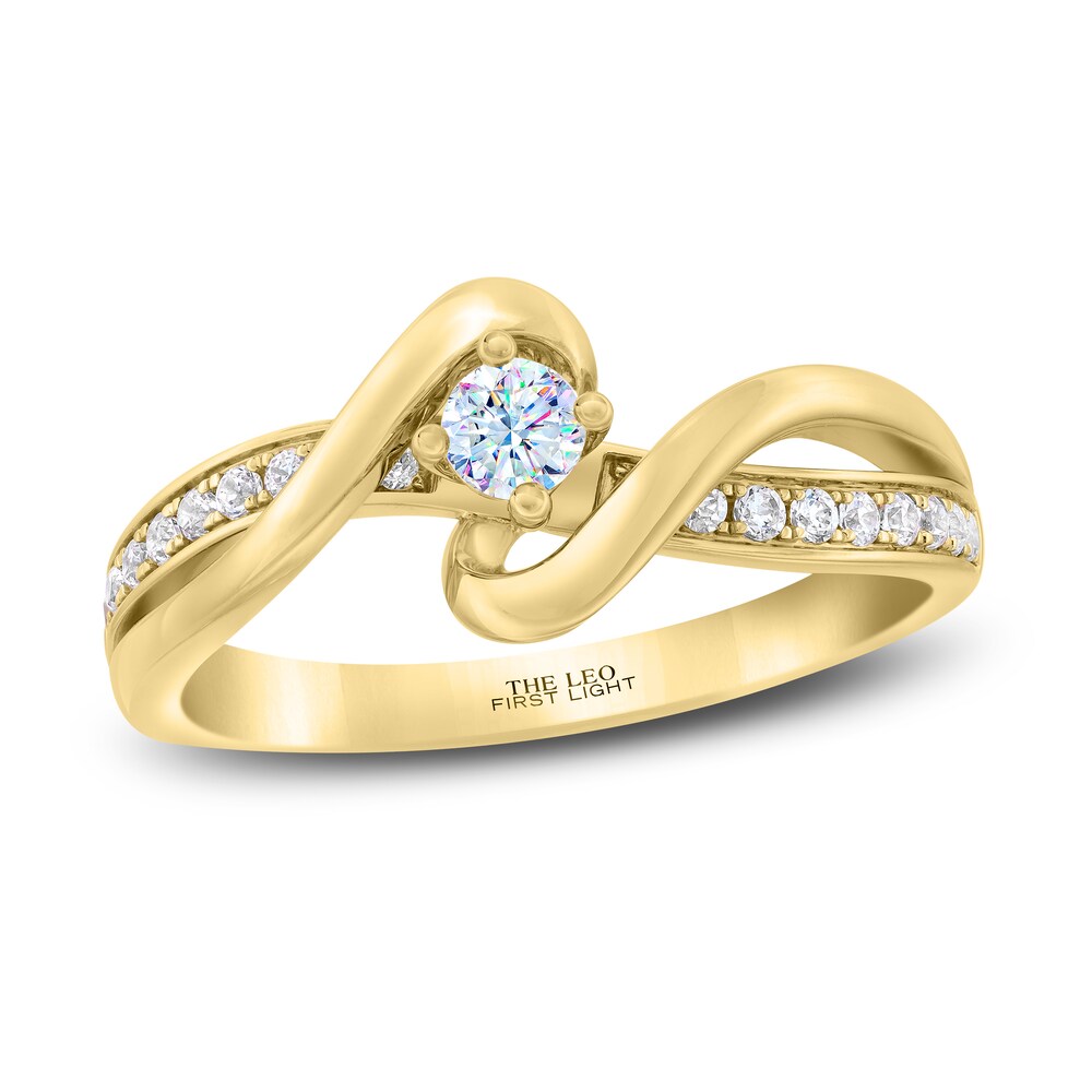 THE LEO First Light Diamond Ring 1/3 ct tw 14K Yellow Gold N8ZuIlmT THE LEO First Light Diamond Ring 1/3 ct tw 14K Yellow Gold N8ZuIlmT