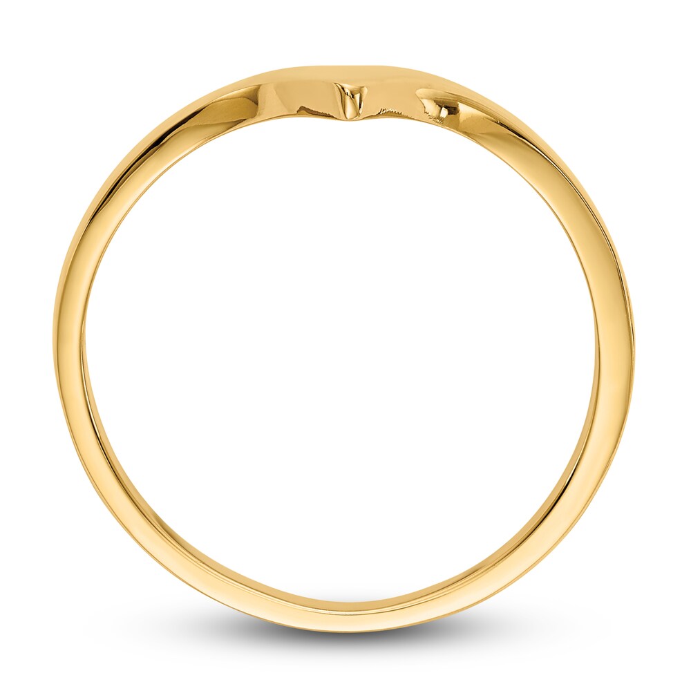 High-Polish Chevron Ring 14K Yellow Gold NO2bd3Gx High-Polish Chevron Ring 14K Yellow Gold NO2bd3Gx