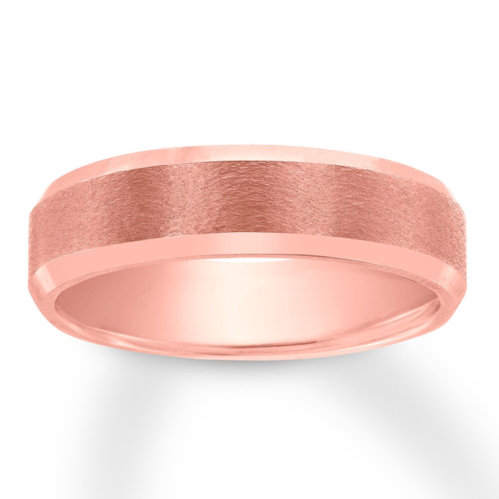 Men's Wedding Band 14K Rose Gold 6mm NZ0dcYXo Men's Wedding Band 14K Rose Gold 6mm NZ0dcYXo