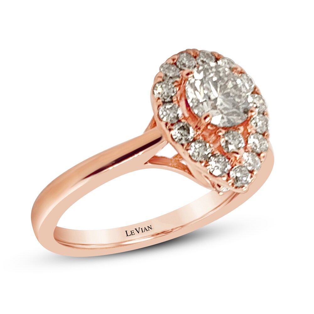 Le Vian Diamond Ring 7/8 ct tw Round 14K Strawberry Gold NZ5j3KEd Le Vian Diamond Ring 7/8 ct tw Round 14K Strawberry Gold NZ5j3KEd