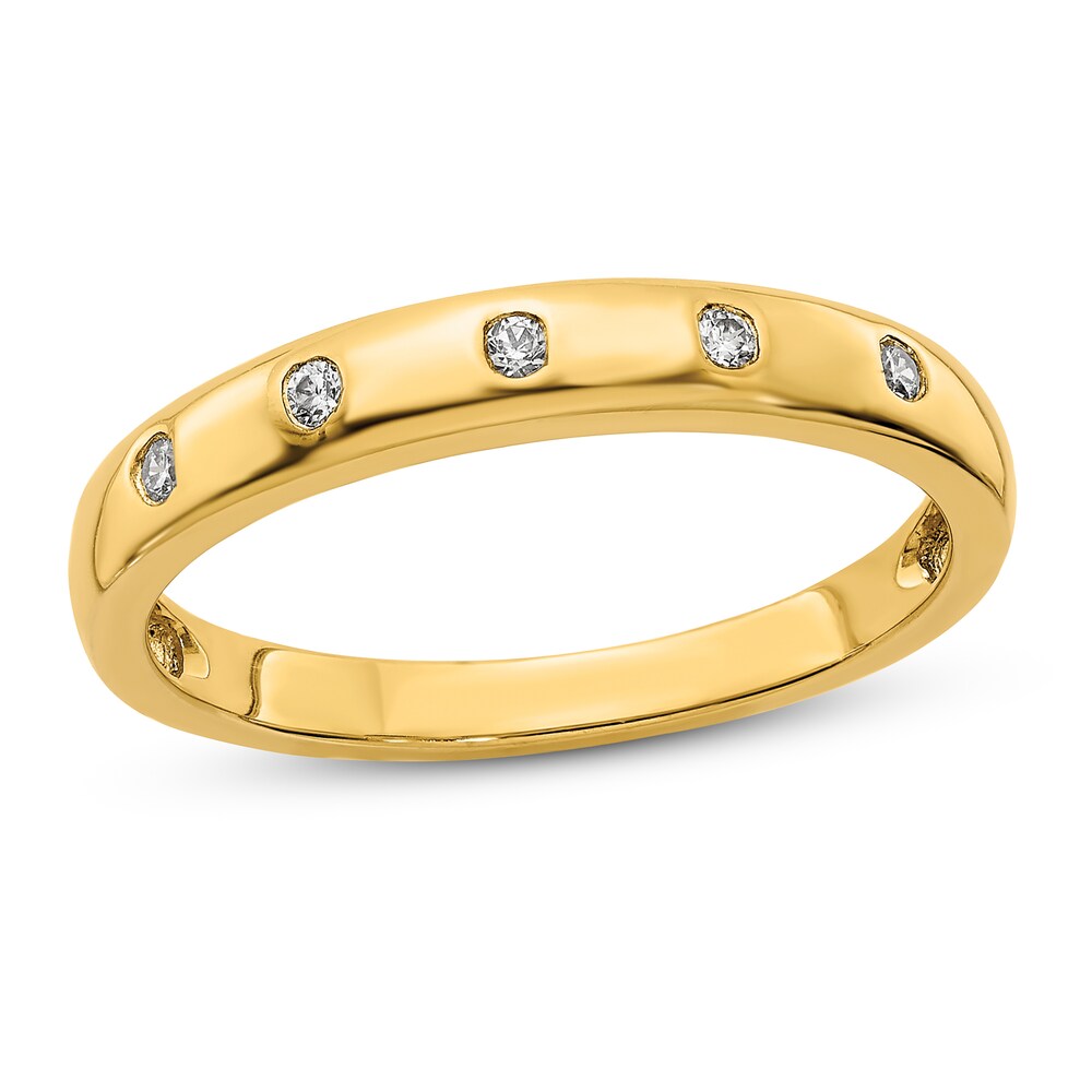 5-stone Diamond Ring 1/20 ct tw Round 14K Yellow Gold Na0ORcQe 5-stone Diamond Ring 1/20 ct tw Round 14K Yellow Gold Na0ORcQe