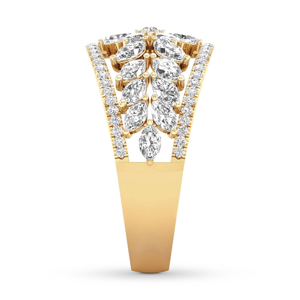 Diamond Ring 1-1/4 ct tw Marquise/Round 14K Yellow Gold Nd4w0aqX Diamond Ring 1-1/4 ct tw Marquise/Round 14K Yellow Gold Nd4w0aqX