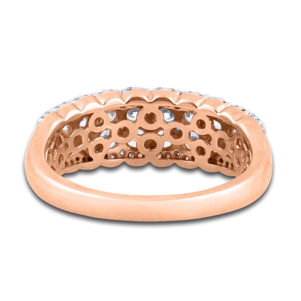 Diamond Anniversary Band 1-1/2 ct tw Round 14K Rose Gold Nrlylg7c Diamond Anniversary Band 1-1/2 ct tw Round 14K Rose Gold Nrlylg7c