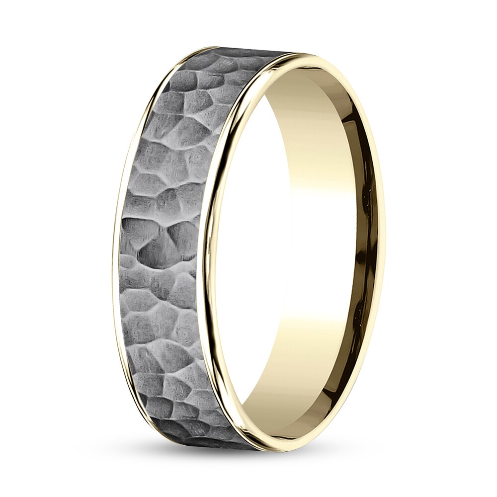 Wedding Band Tantalum/14K Yellow Gold Nwh0HI1N Wedding Band Tantalum/14K Yellow Gold Nwh0HI1N