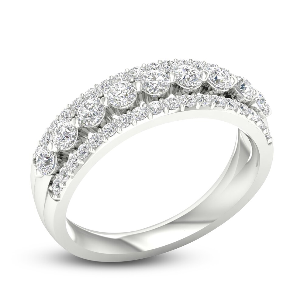 Diamond Anniversary Band 1 ct tw Round Platinum O73xWltK Diamond Anniversary Band 1 ct tw Round Platinum O73xWltK