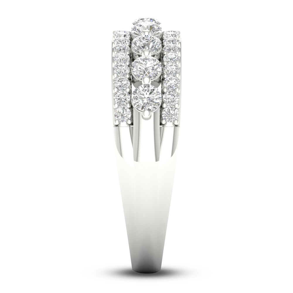 Diamond Anniversary Band 1 ct tw Round Platinum O73xWltK Diamond Anniversary Band 1 ct tw Round Platinum O73xWltK