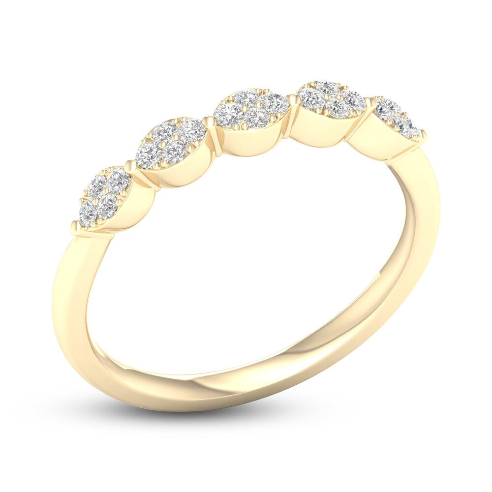 Diamond Wedding Band 1/6 ct tw Round 14K Yellow Gold O8RTCaRV Diamond Wedding Band 1/6 ct tw Round 14K Yellow Gold O8RTCaRV