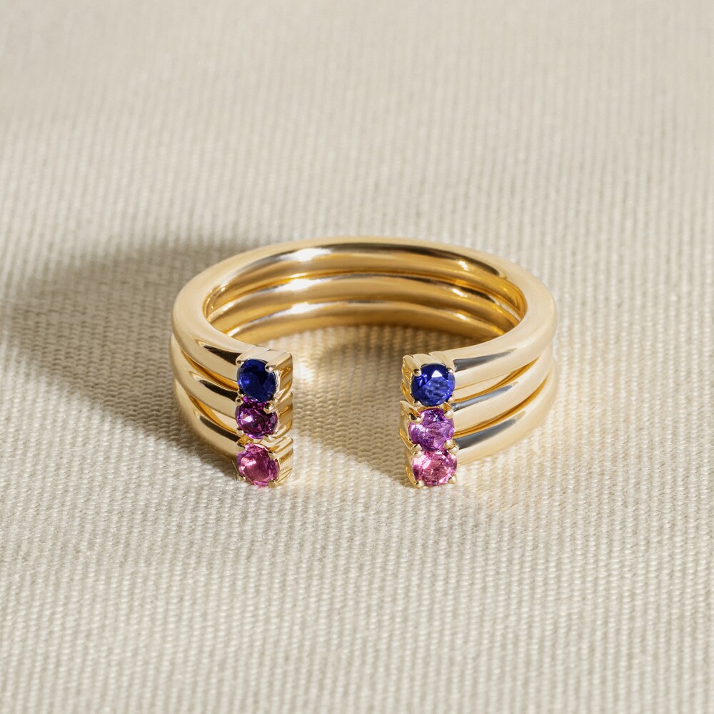 Juliette Maison Natural Aquamarine Cuff Ring 10K Yellow Gold ORpzuIZQ Juliette Maison Natural Aquamarine Cuff Ring 10K Yellow Gold ORpzuIZQ