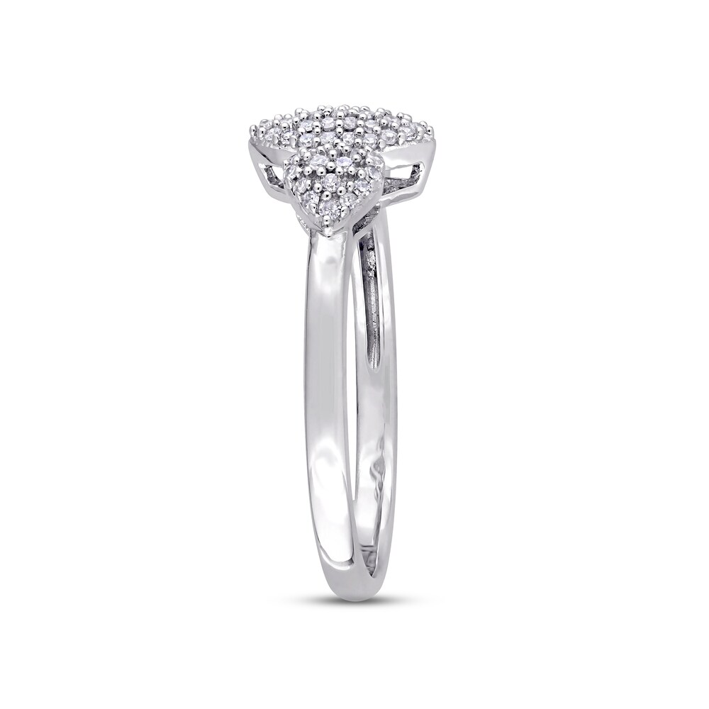 Diamond Ring 1/5 ct tw Round 14K White Gold OVhRTphZ Diamond Ring 1/5 ct tw Round 14K White Gold OVhRTphZ