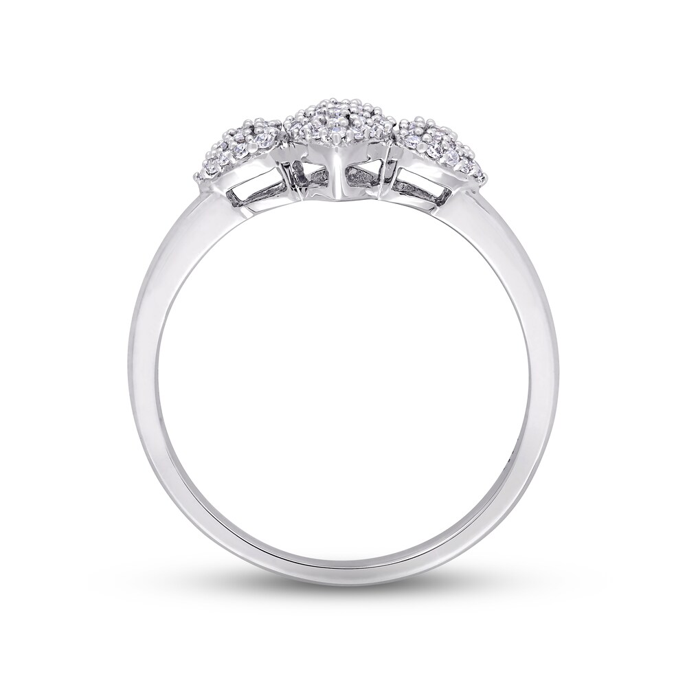 Diamond Ring 1/5 ct tw Round 14K White Gold OVhRTphZ Diamond Ring 1/5 ct tw Round 14K White Gold OVhRTphZ