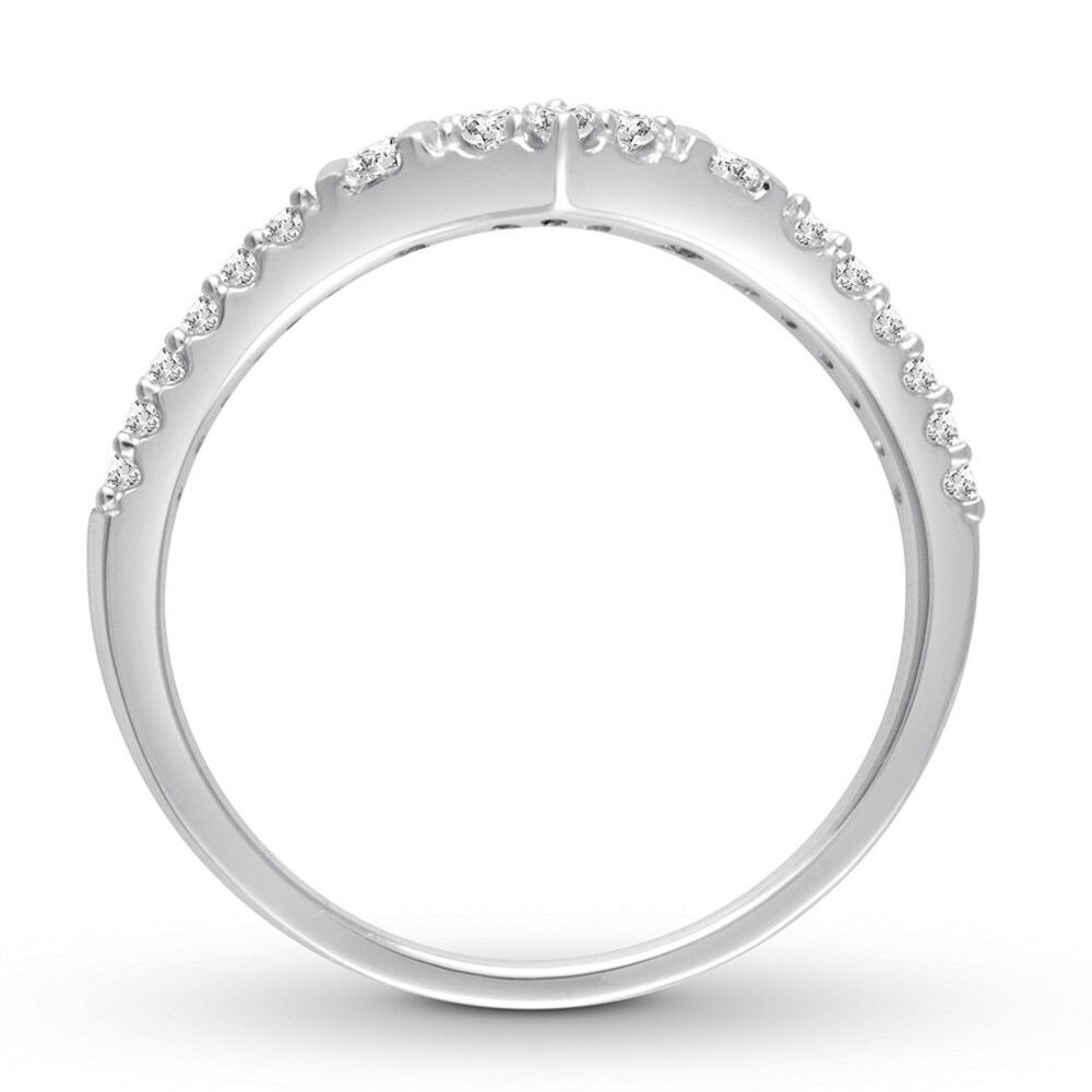 Diamond Anniversary Band 3/8 ct tw Round/Baguette 14K White Gold ObIIq2DC Diamond Anniversary Band 3/8 ct tw Round/Baguette 14K White Gold ObIIq2DC