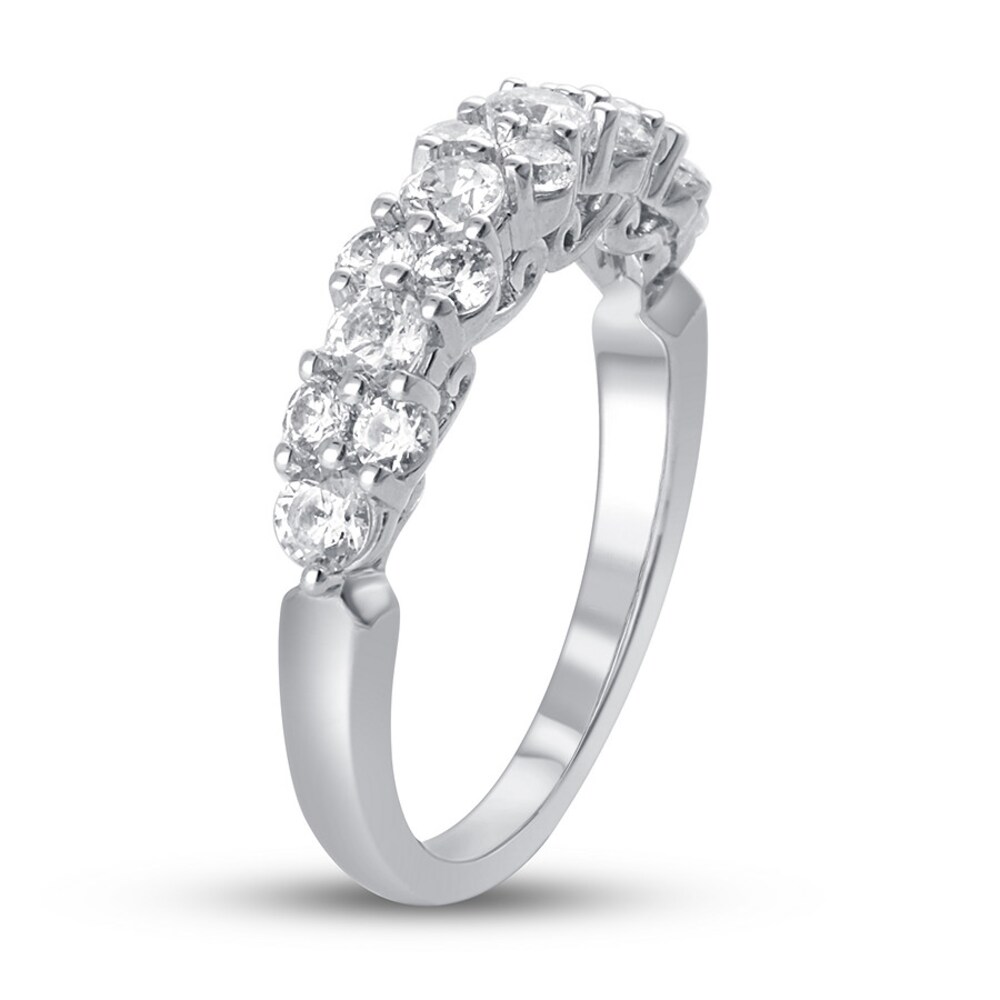 Diamond Anniversary Band 1 ct tw Round-cut Platinum OdbuxYAE Diamond Anniversary Band 1 ct tw Round-cut Platinum OdbuxYAE