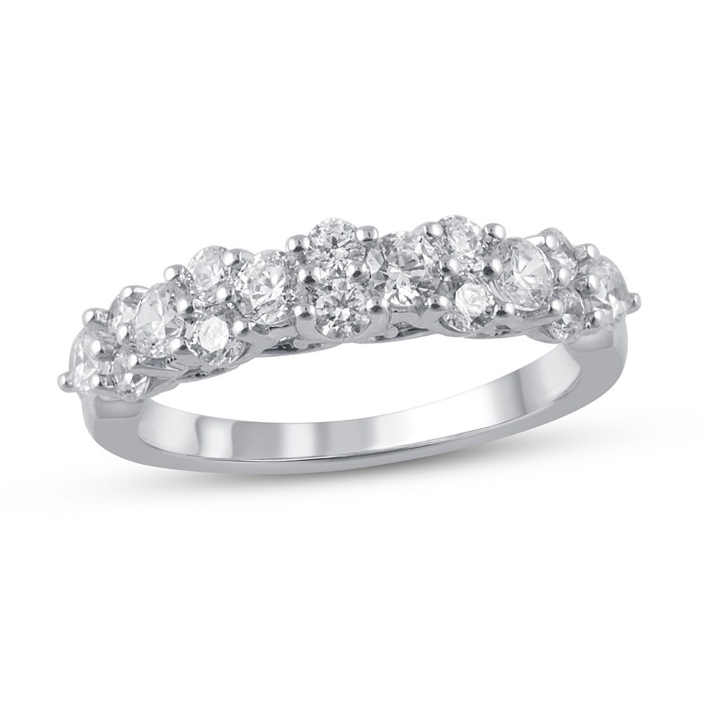 Diamond Anniversary Band 1 ct tw Round-cut Platinum OdbuxYAE Diamond Anniversary Band 1 ct tw Round-cut Platinum OdbuxYAE