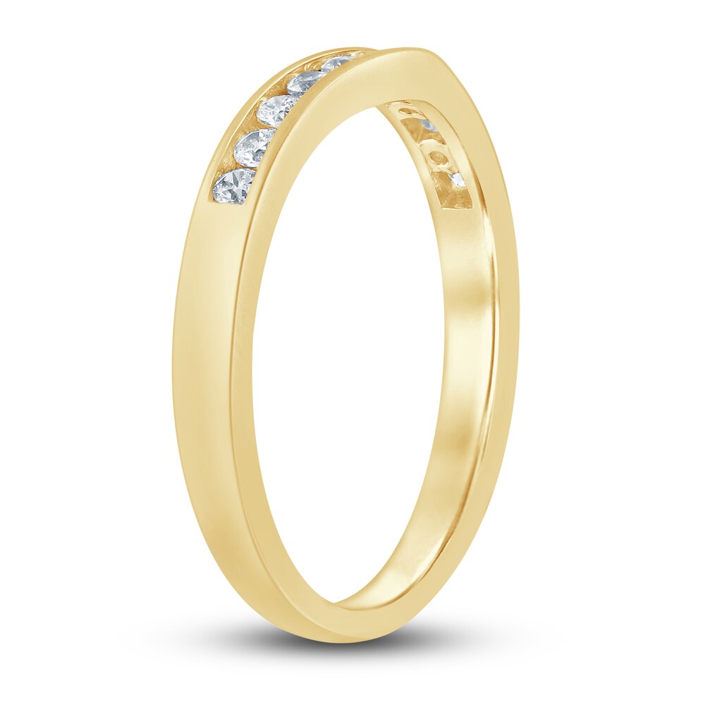 Diamond Anniversary Band 1/4 ct tw Round 14K Yellow Gold P4osejoD Diamond Anniversary Band 1/4 ct tw Round 14K Yellow Gold P4osejoD