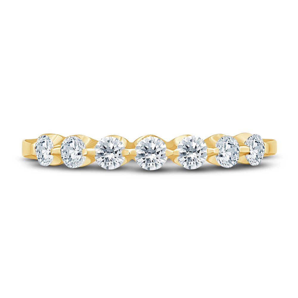 Diamond Anniversary Band 1/2 ct tw Round 14K Yellow Gold PMjWN5vG