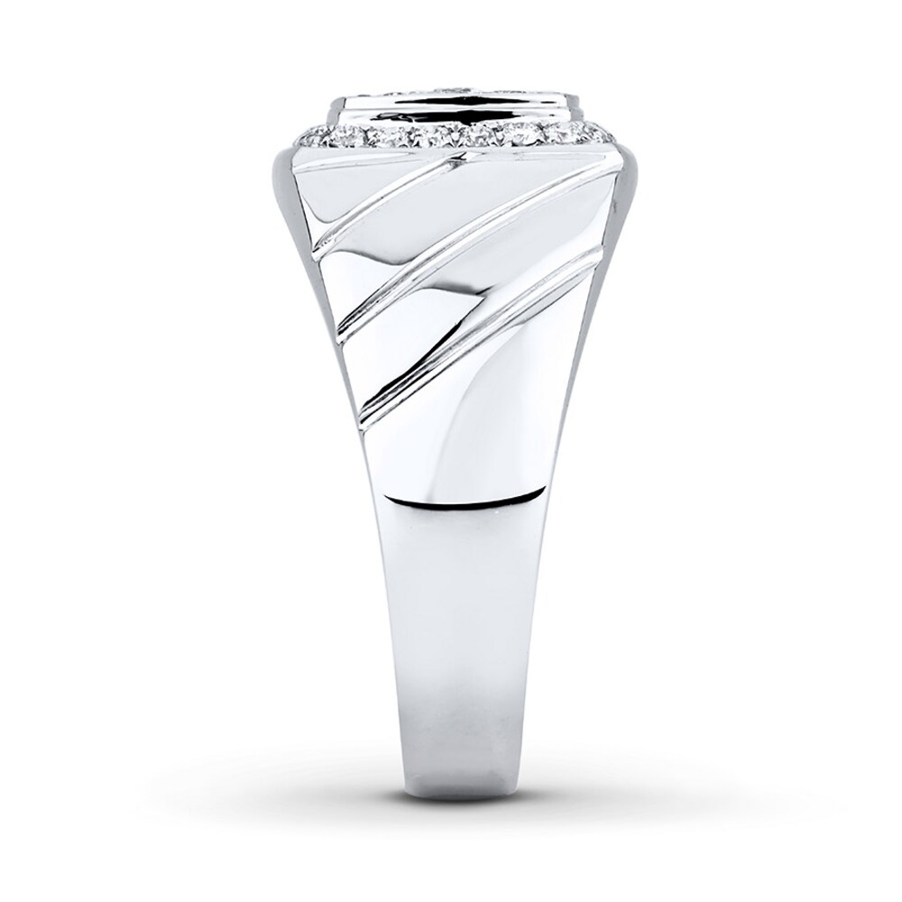 Men\'s Diamond Ring 5/8 ct tw Round-cut 14K White Gold PMx0pnUW Men\'s Diamond Ring 5/8 ct tw Round-cut 14K White Gold PMx0pnUW