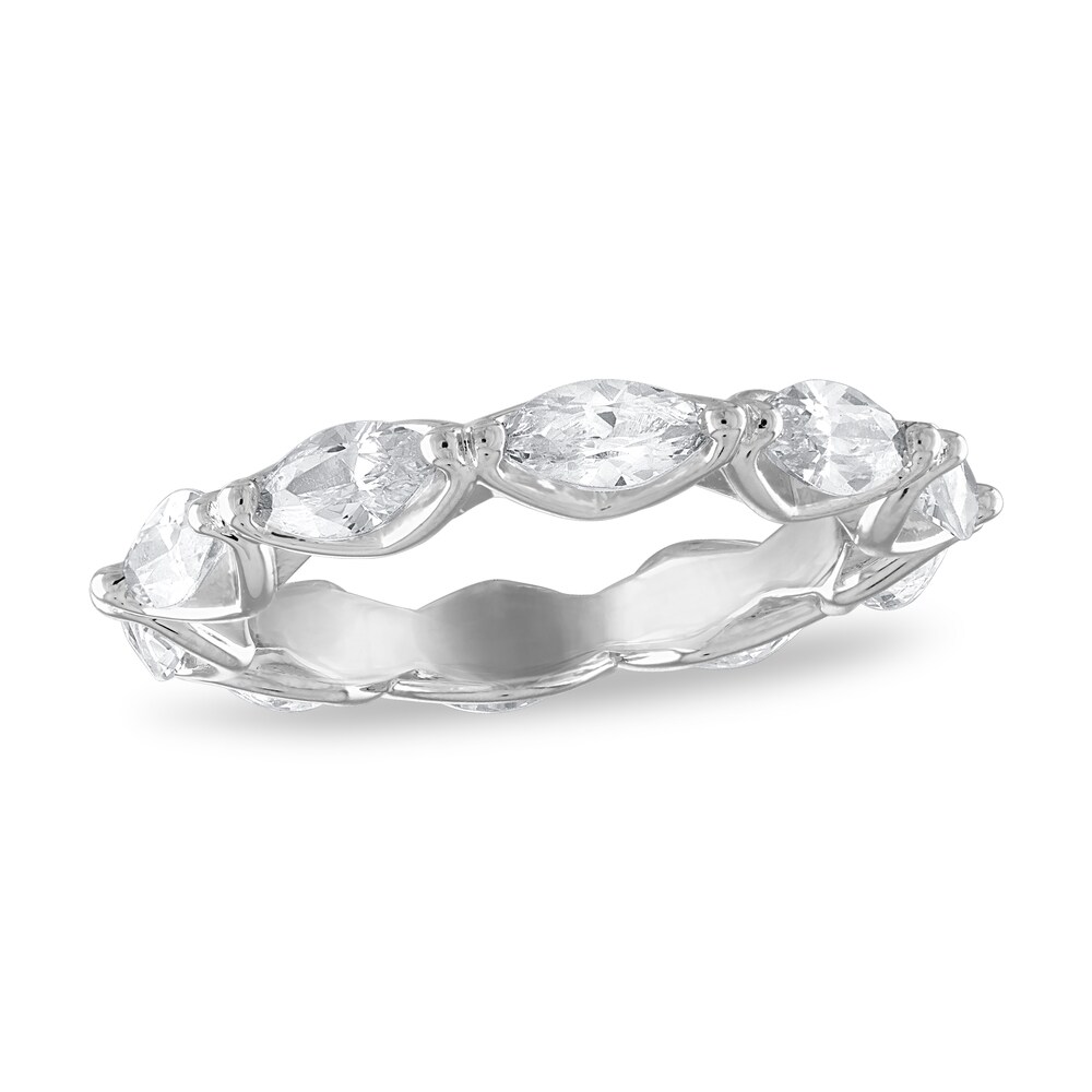 Diamond Eternity Band 3 1/3 ct tw Marquise-cut 14K White Gold PiAsrKxA Diamond Eternity Band 3 1/3 ct tw Marquise-cut 14K White Gold PiAsrKxA