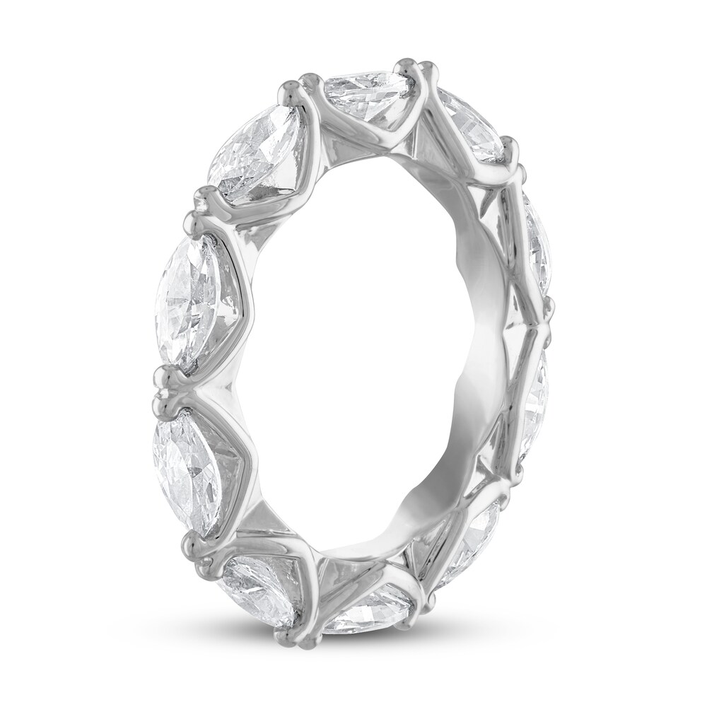 Diamond Eternity Band 3 1/3 ct tw Marquise-cut 14K White Gold PiAsrKxA Diamond Eternity Band 3 1/3 ct tw Marquise-cut 14K White Gold PiAsrKxA