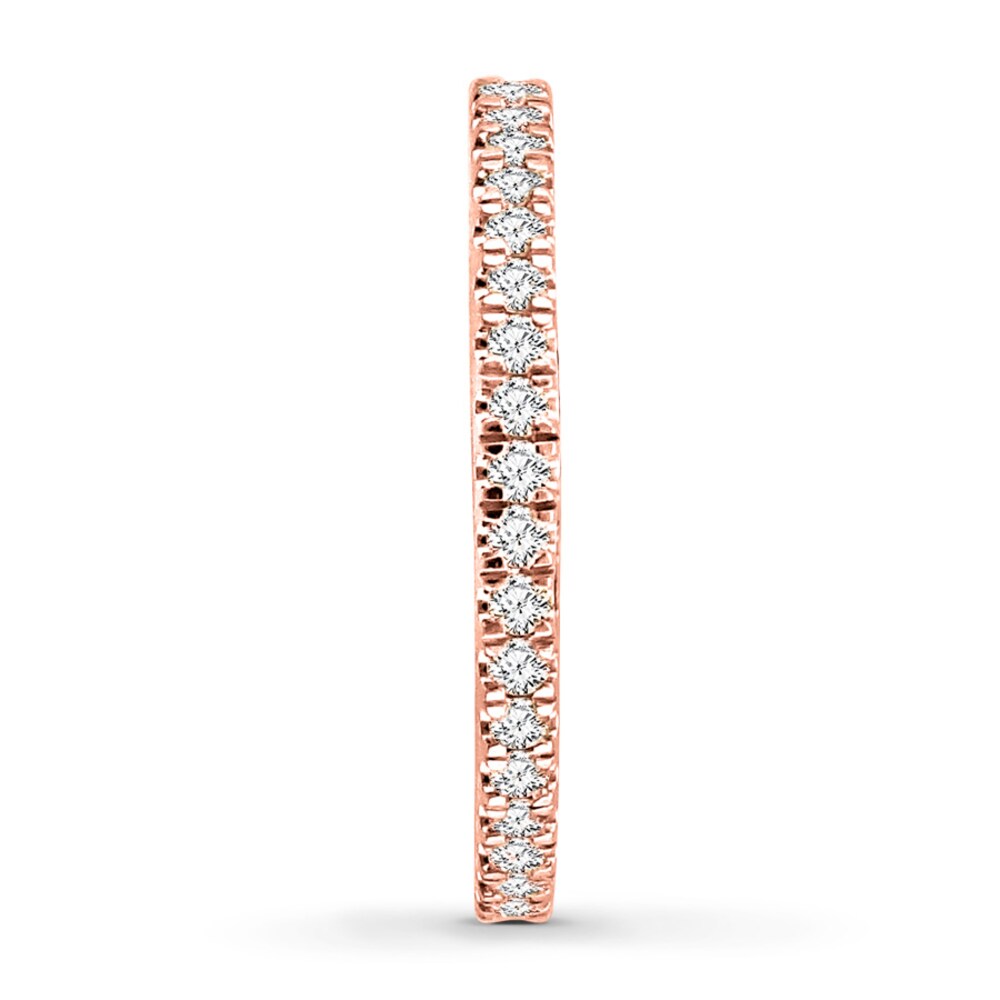 Diamond Eternity Band 1/2 ct tw Round-cut 14K Rose Gold Pv9kQbc5 Diamond Eternity Band 1/2 ct tw Round-cut 14K Rose Gold Pv9kQbc5