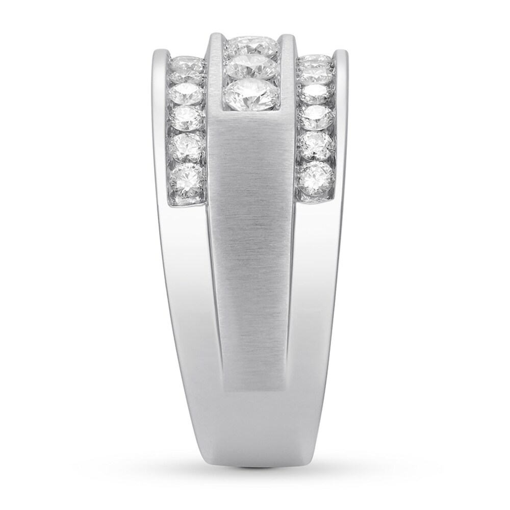 Men\'s Diamond Band 1 carat tw Round 14K White Gold QBpASx0r Men\'s Diamond Band 1 carat tw Round 14K White Gold QBpASx0r