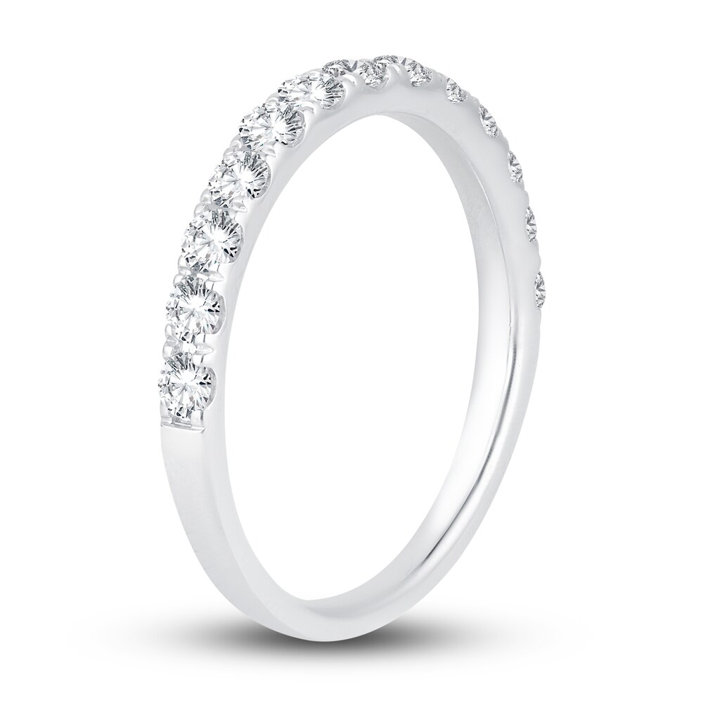 Diamond Wedding Band 1/2 ct tw Round 14K White Gold QTP5e0cM Diamond Wedding Band 1/2 ct tw Round 14K White Gold QTP5e0cM