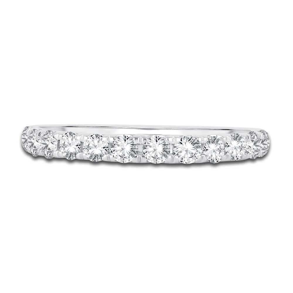 Diamond Wedding Band 1/2 ct tw Round 14K White Gold QTP5e0cM Diamond Wedding Band 1/2 ct tw Round 14K White Gold QTP5e0cM