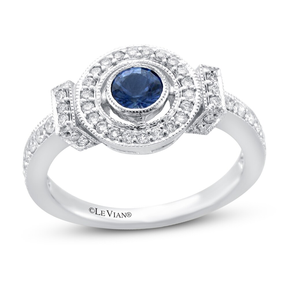 Le Vian Sapphire Ring 3/8 ct tw Diamonds 14K Vanilla Gold QXEAEqXK Le Vian Sapphire Ring 3/8 ct tw Diamonds 14K Vanilla Gold QXEAEqXK