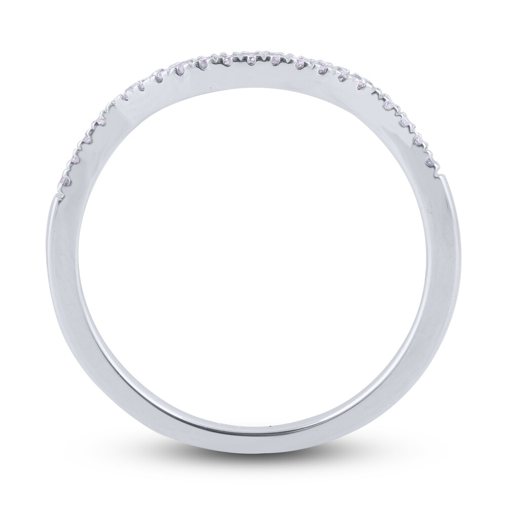 Diamond Contour Wedding Band 1/10 ct tw Round 14K White Gold Qud15Gzx Diamond Contour Wedding Band 1/10 ct tw Round 14K White Gold Qud15Gzx