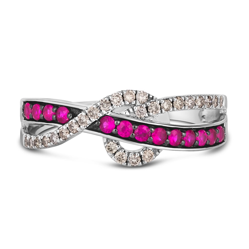 Le Vian Natural Ruby Ring 1/6 ct tw Diamonds 14K Vanilla Gold Qug0enOv Le Vian Natural Ruby Ring 1/6 ct tw Diamonds 14K Vanilla Gold Qug0enOv