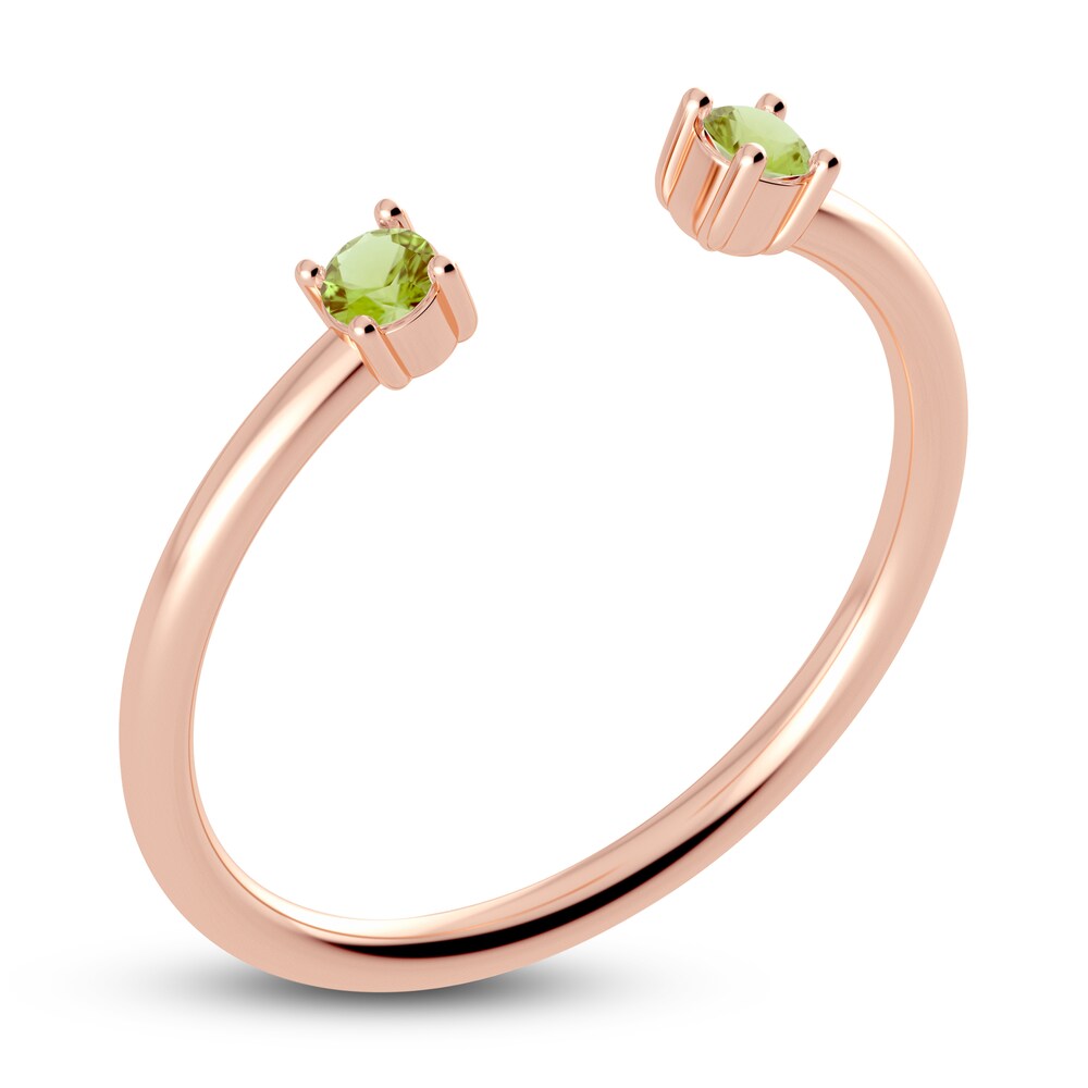 Juliette Maison Natural Peridot Cuff Ring 10K Rose Gold R1fLftlS Juliette Maison Natural Peridot Cuff Ring 10K Rose Gold R1fLftlS