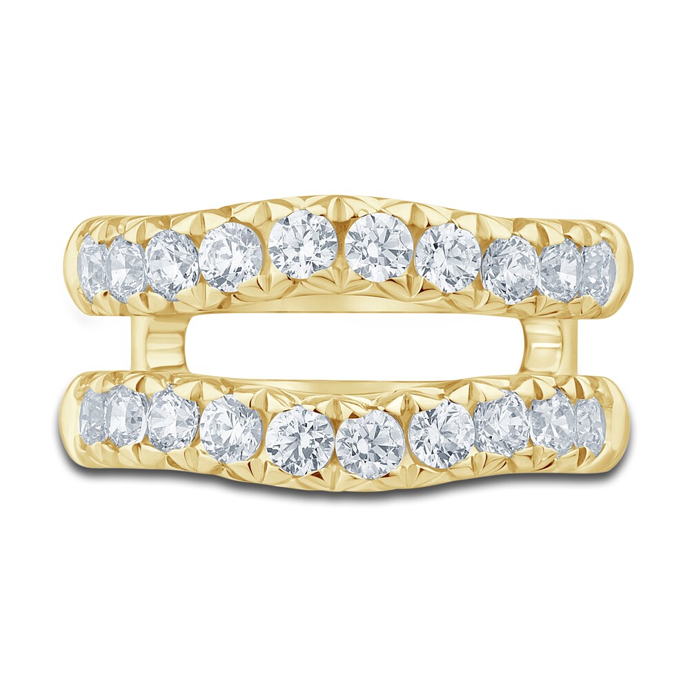 Diamond Enhancer Band 1-1/2 ct tw Round 14K Yellow Gold RJKhm1HH Diamond Enhancer Band 1-1/2 ct tw Round 14K Yellow Gold RJKhm1HH